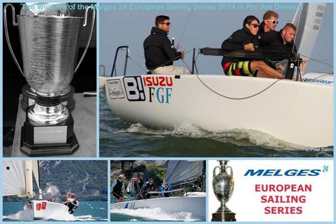 Melges 24 European Sailing Series 2014 - Pro Am division winners © International Melges 24 Class Association http://www.melges24.com/